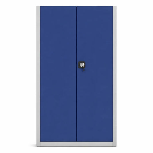 Armoire de rangement en métal avec étagères ajustables