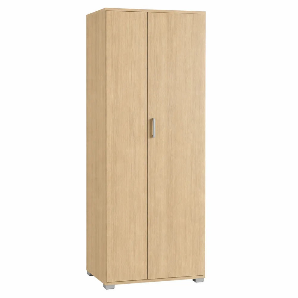 Armoire polyvalente avec porte et étagères, 182 x 37 x 37 cm