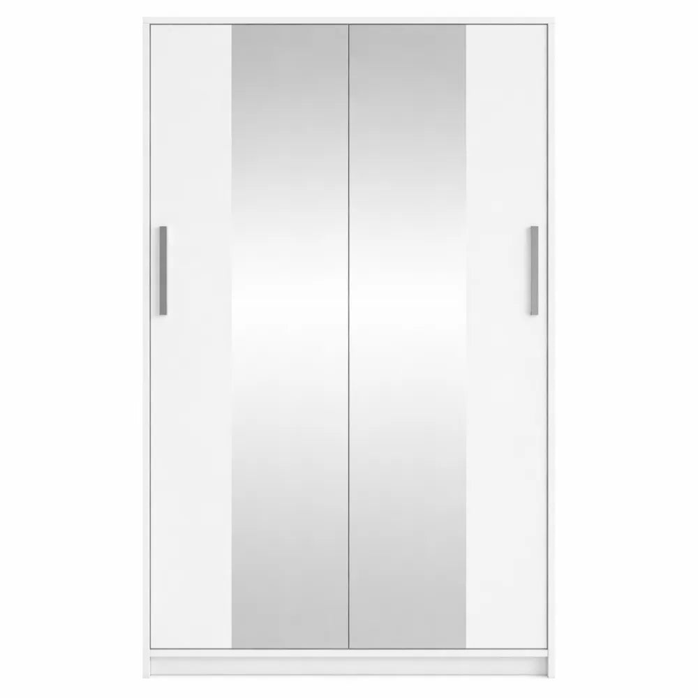 Armoire avec miroirs et espace de rangement modulable