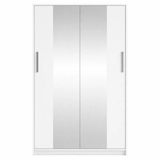 Armoire avec miroirs et espace de rangement modulable